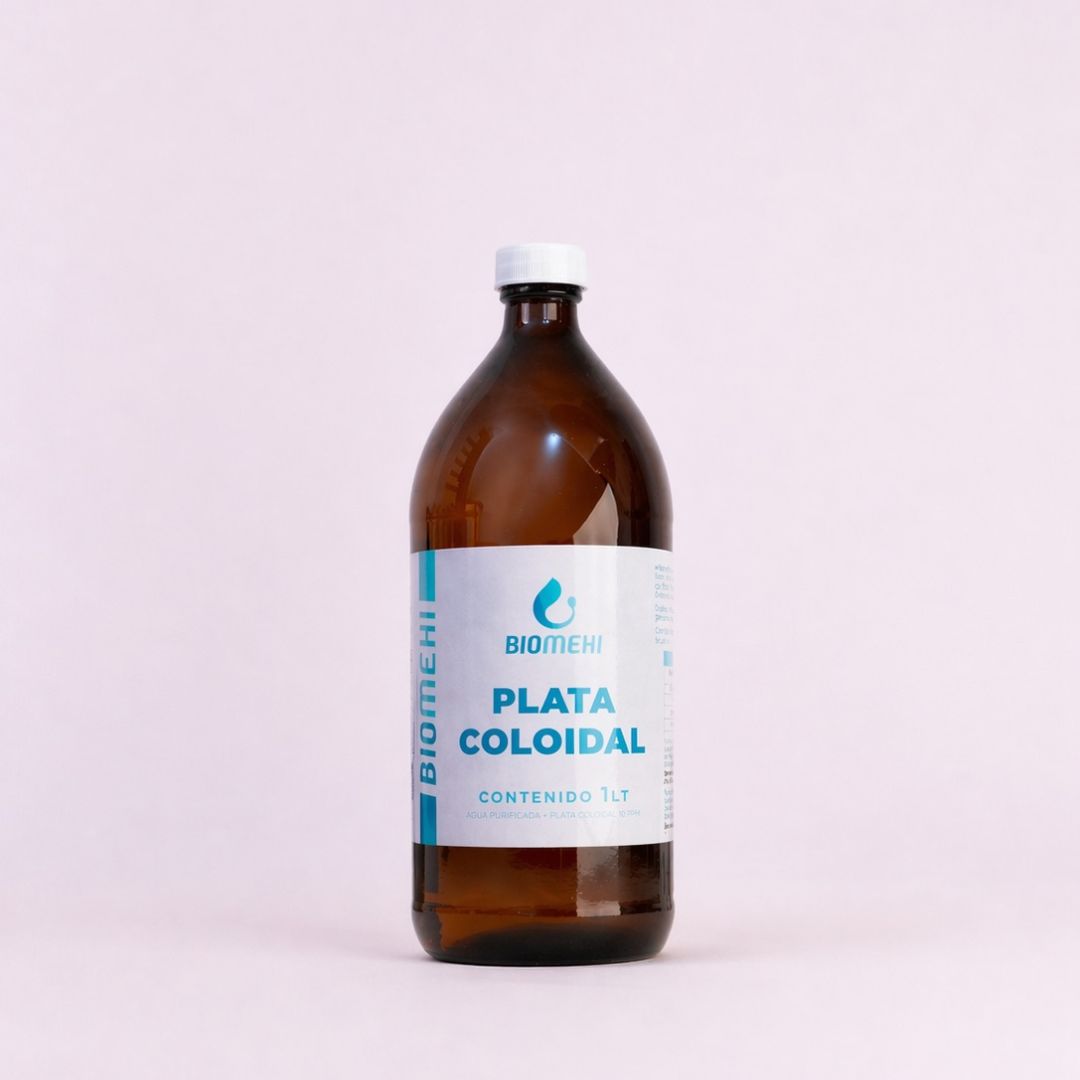 Plata Coloidal 1 Litro 10-15 ppm