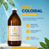 Oro Coloidal 1 Litro 5 ppm