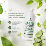 Sábila con Cobre Coloidal y Plata Coloidal